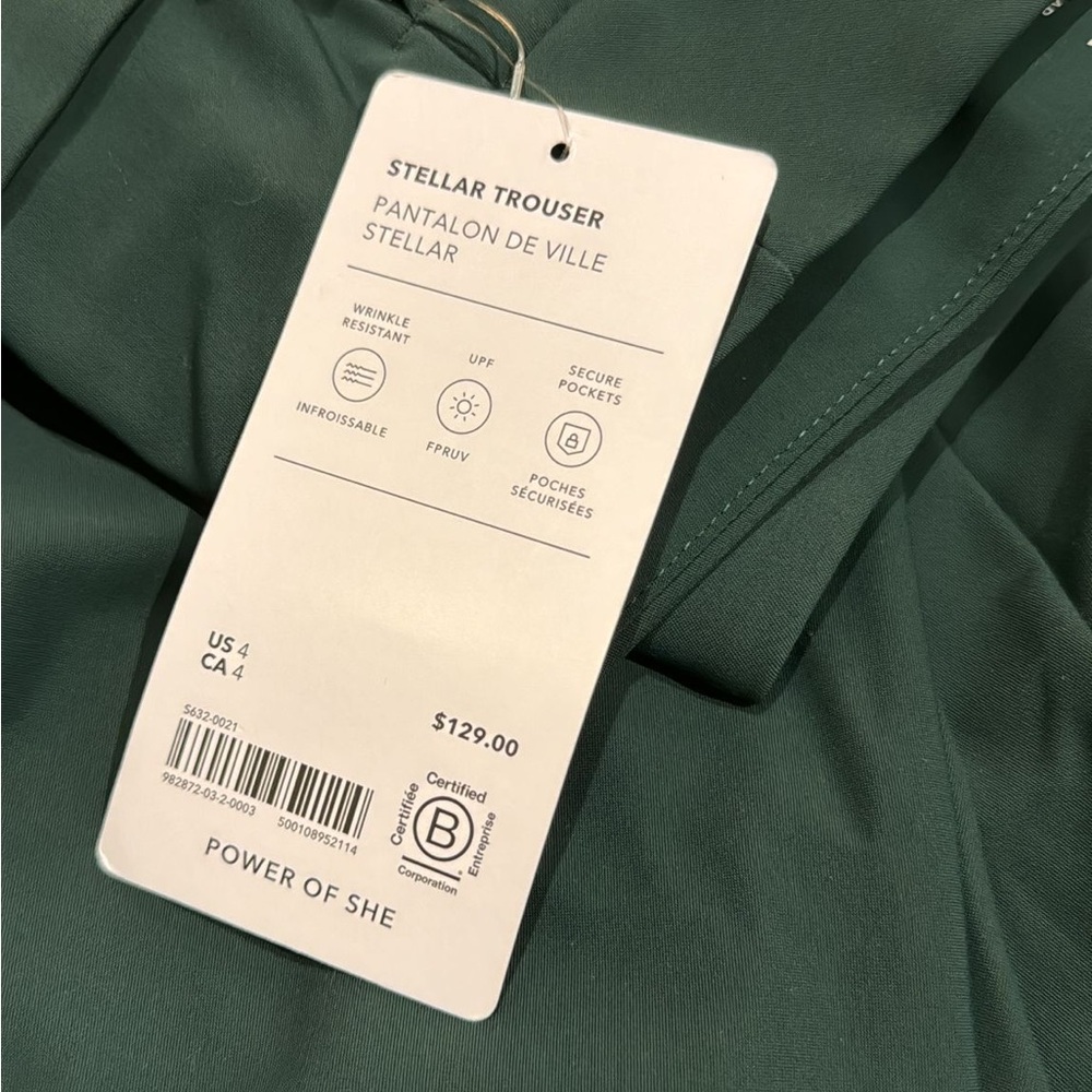 Athleta Stellar Trouser // Seaweed Snack #982872 - Picture 10 of 15